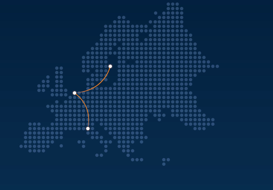 Cross ix europe map plain 01